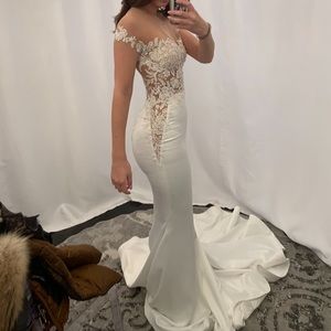 Wedding gown from Viero bridal